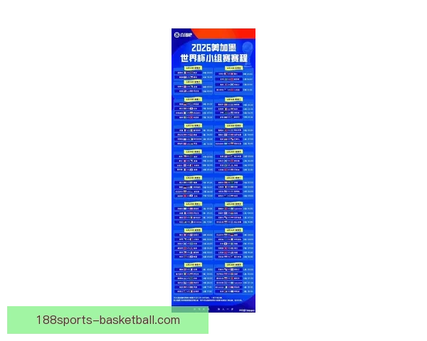 188体育聚焦2026世界杯豪门争锋赛程前瞻与冠军之路深度解读